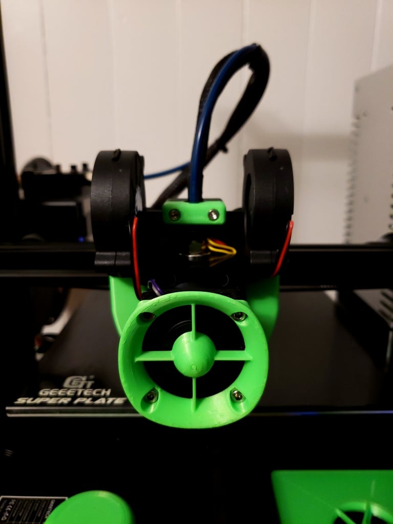 Geeetech A10/A30 E3D_V6 &amp; Stock Hotend-Montagelösung