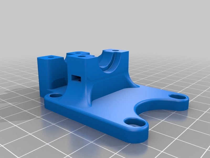 Geeetech A10/A30 E3D_V6 &amp; Stock Hotend-Montagelösung