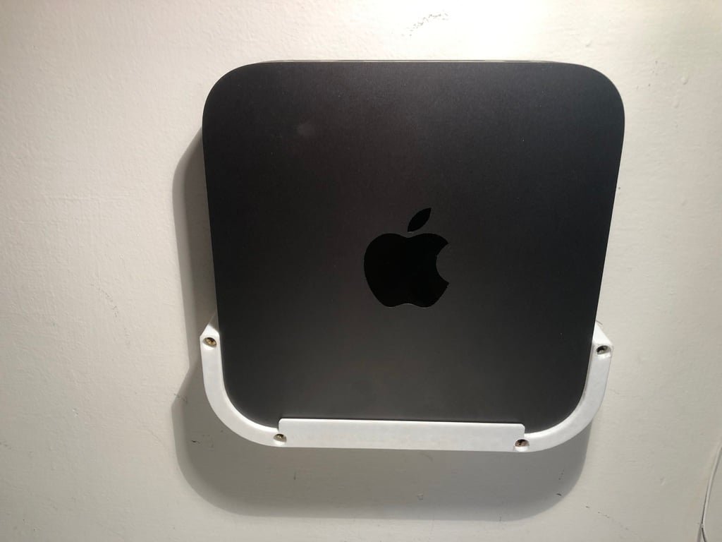 Einfache Apple Mac Mini Wandhalterung