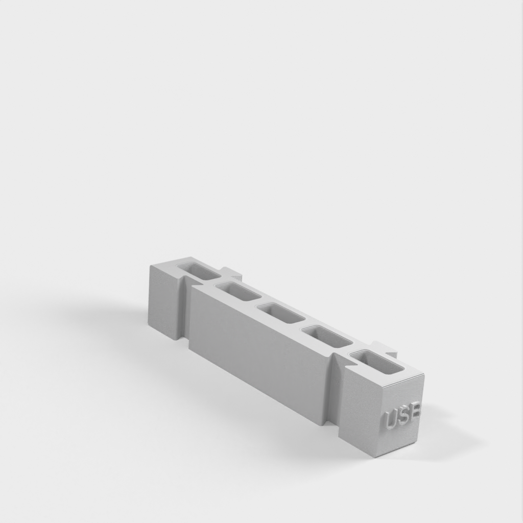 Modularer Batteriehalter für AA-, AAA-, Münz- und 9-V-Batterien