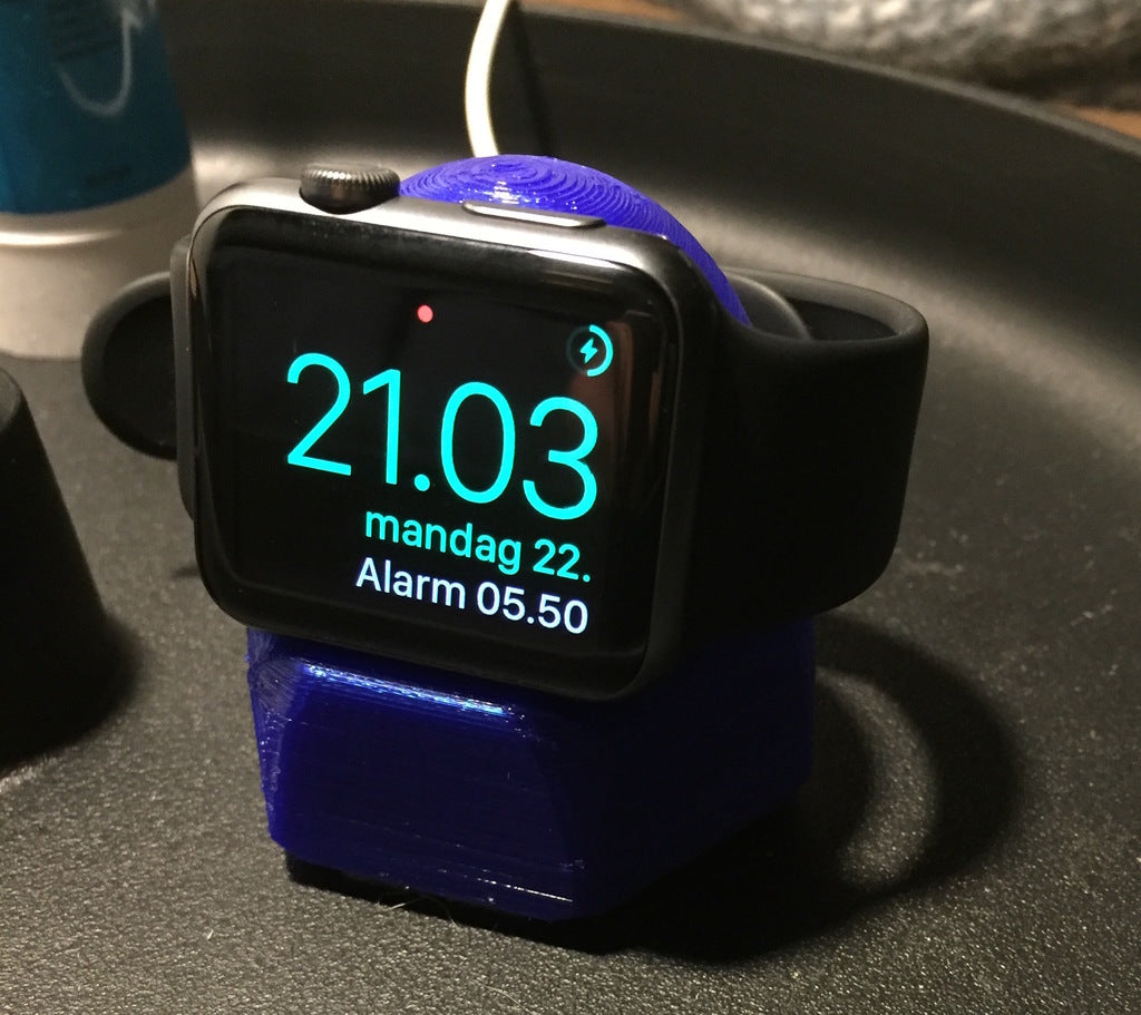Befüllbarer Ständer für die Apple Watch