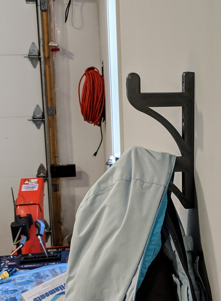 Robuster Wandhaken für die Aufbewahrung in Garage und Zuhause