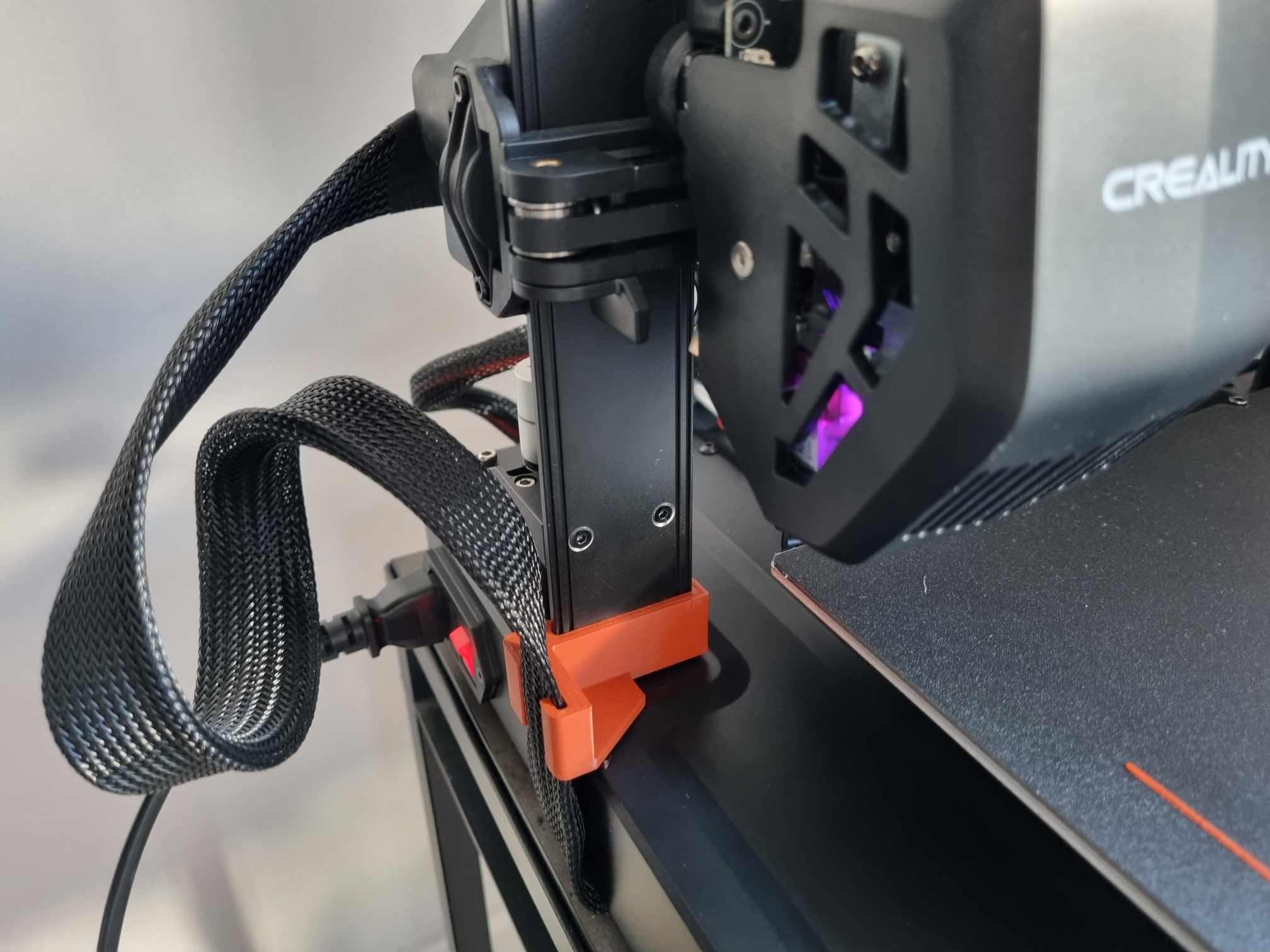 Ender 3 V3 SE/KE Kabelhalter v2