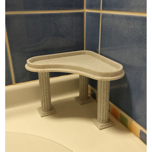Römischer Organizer für Badezimmer und Waschbecken