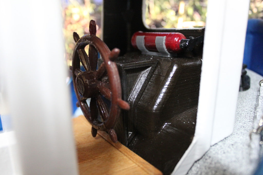 Rc Benchy Servo-Modifikation für Bootslenkrad