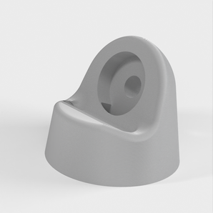 Apple Watch-Ständer mit versteckter Kabelführung und rutschfester Basis