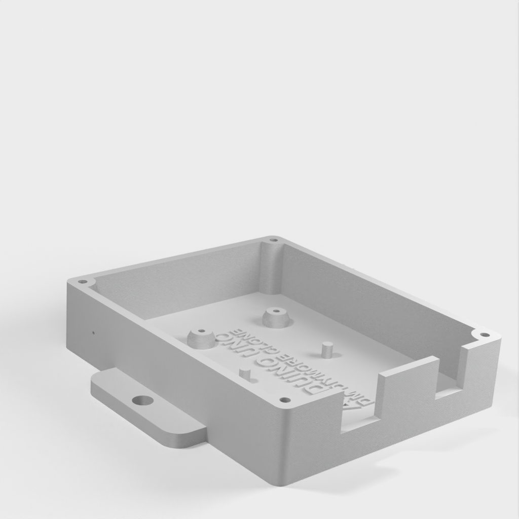 Arduino-Box mit Montageklappen und Deckel für DM DIYMORE-Klon