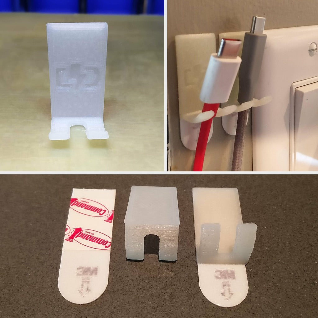 Wandclip für Mobilkabel