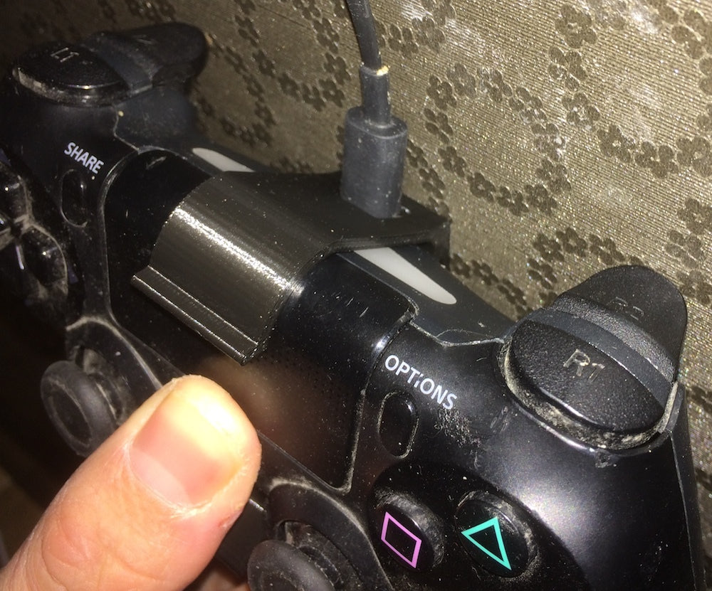 Wandhalterung für PS4-Controller mit Ladeöffnung