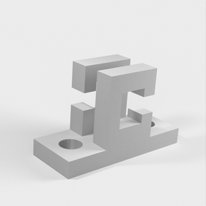 Kabelclip für IKEA LACK Tisch