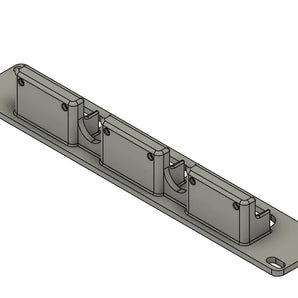10-Zoll Rackmontage-Hardware für drei JetKVM-Geräte