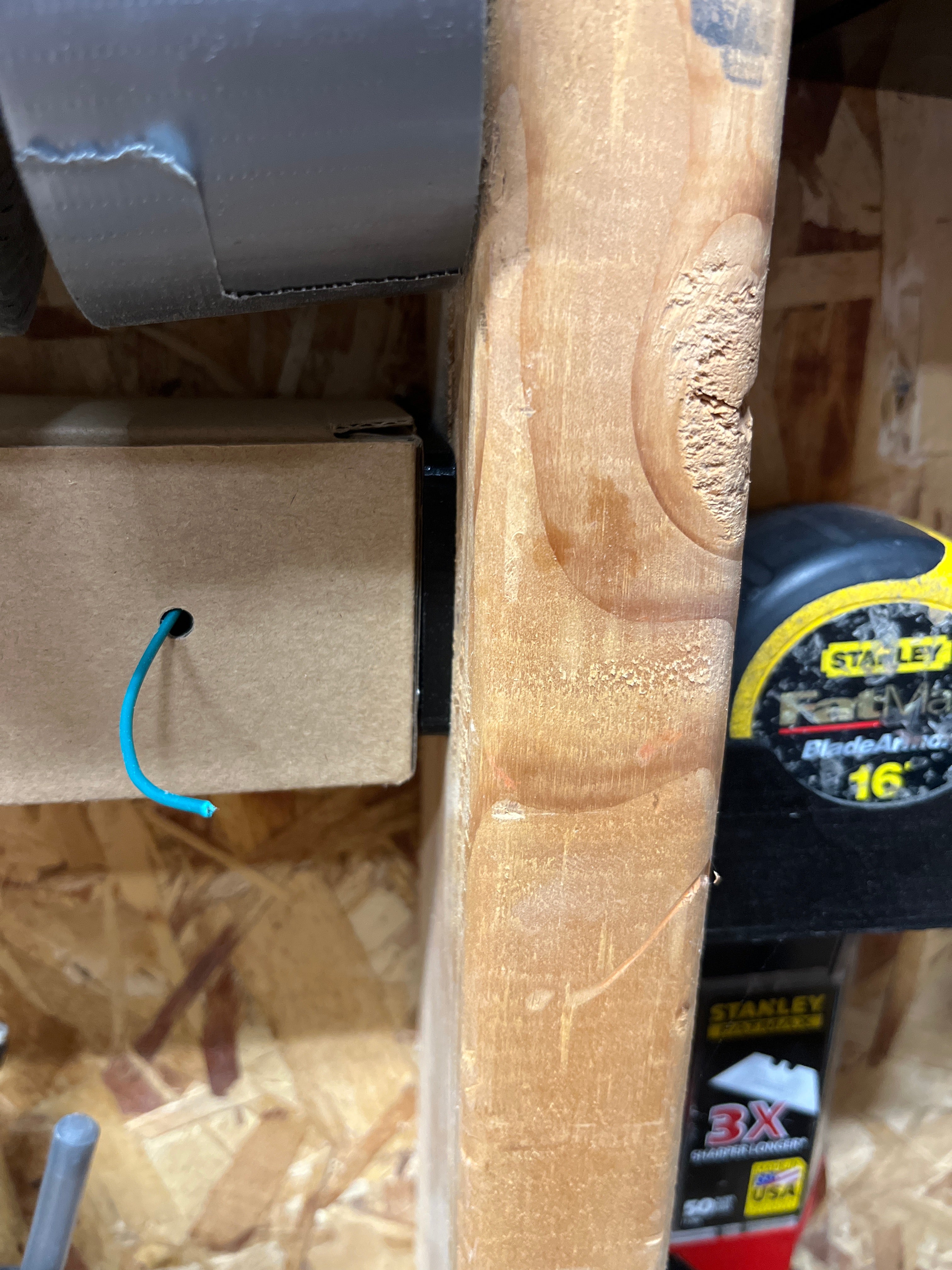 22ga Box-Drahthalter zur Wandmontage