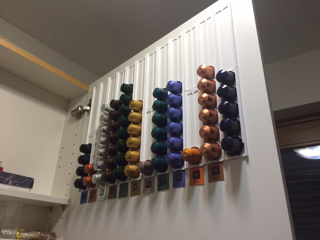 Nespresso Kapselholder til Vægmontering