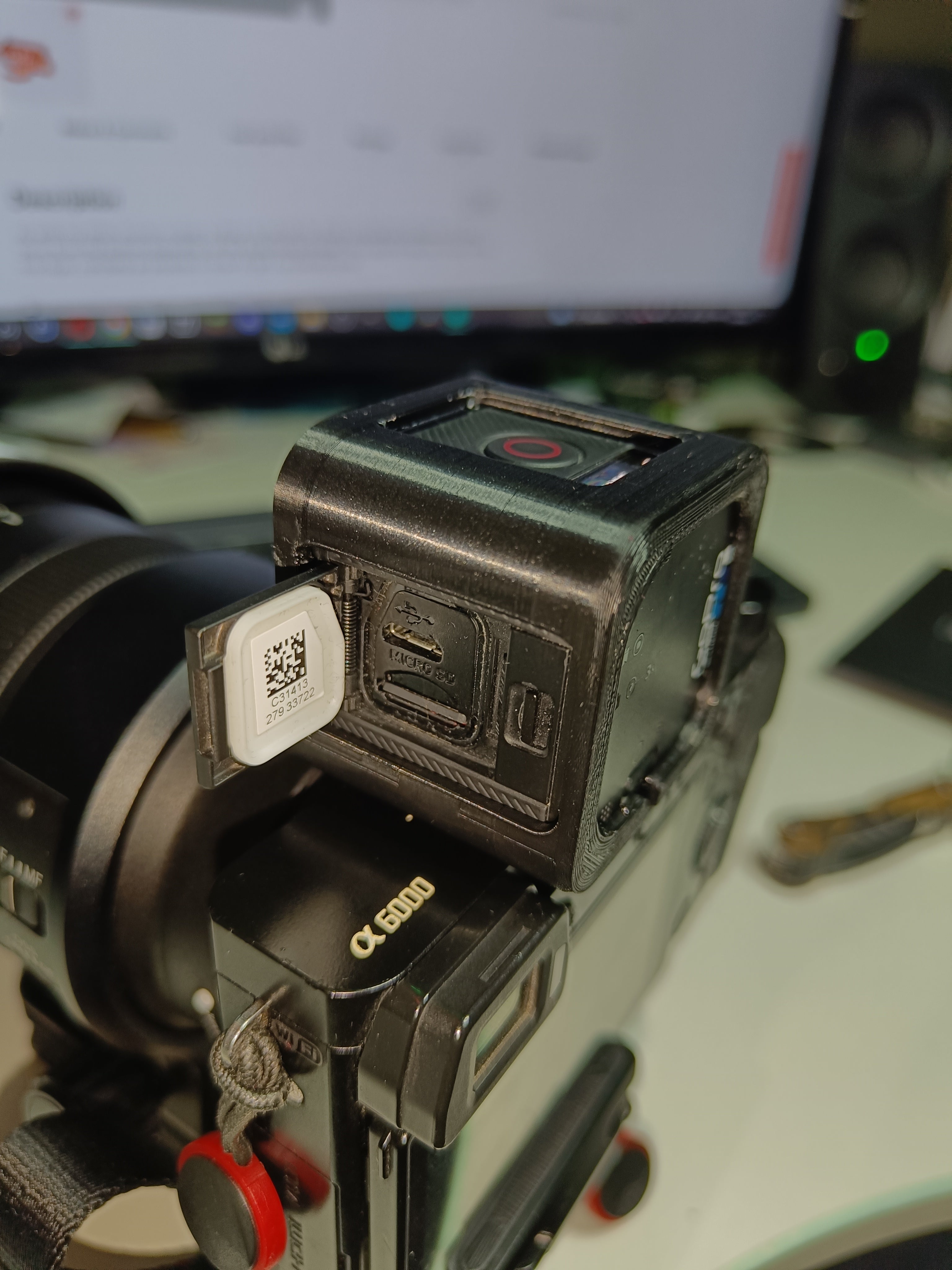 GoPro Hero Session-Kaltschuhhalterung