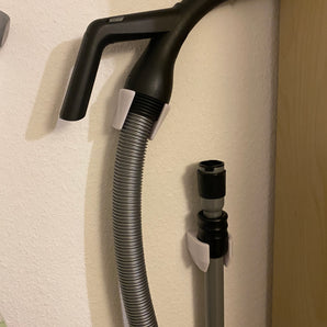 Wandhalterung für Bosch Serie 8 Staubsaugergriff und Metallrohr