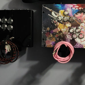 Wandhalterung für Hit Box-, Cross|Up- und Smash Box-Controller mit Kabelmanagement