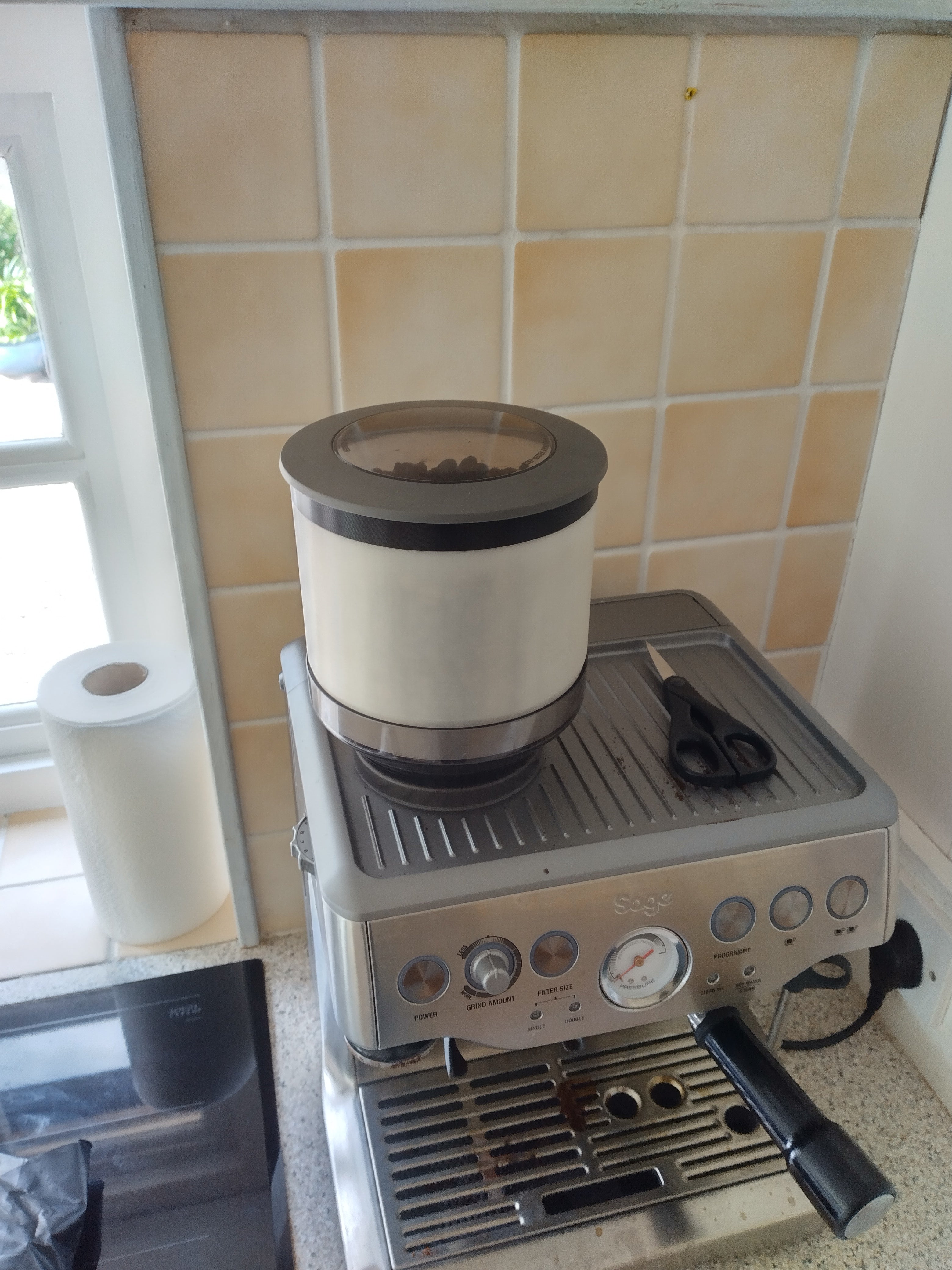 Hopper-Erweiterung für Sage Breville Barista Express