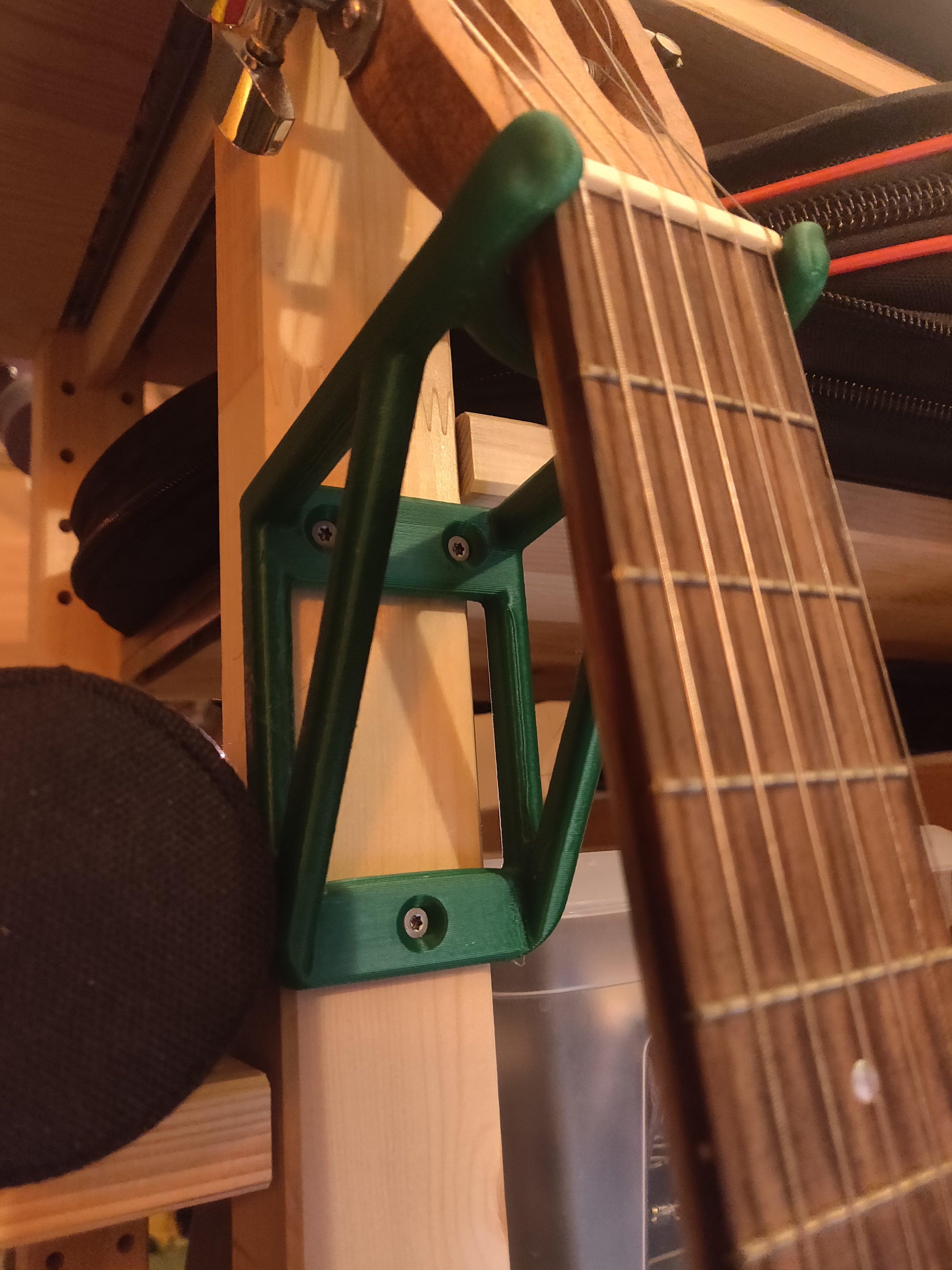 Vægmonteret Guitarophænger til Små og Børneguitarer