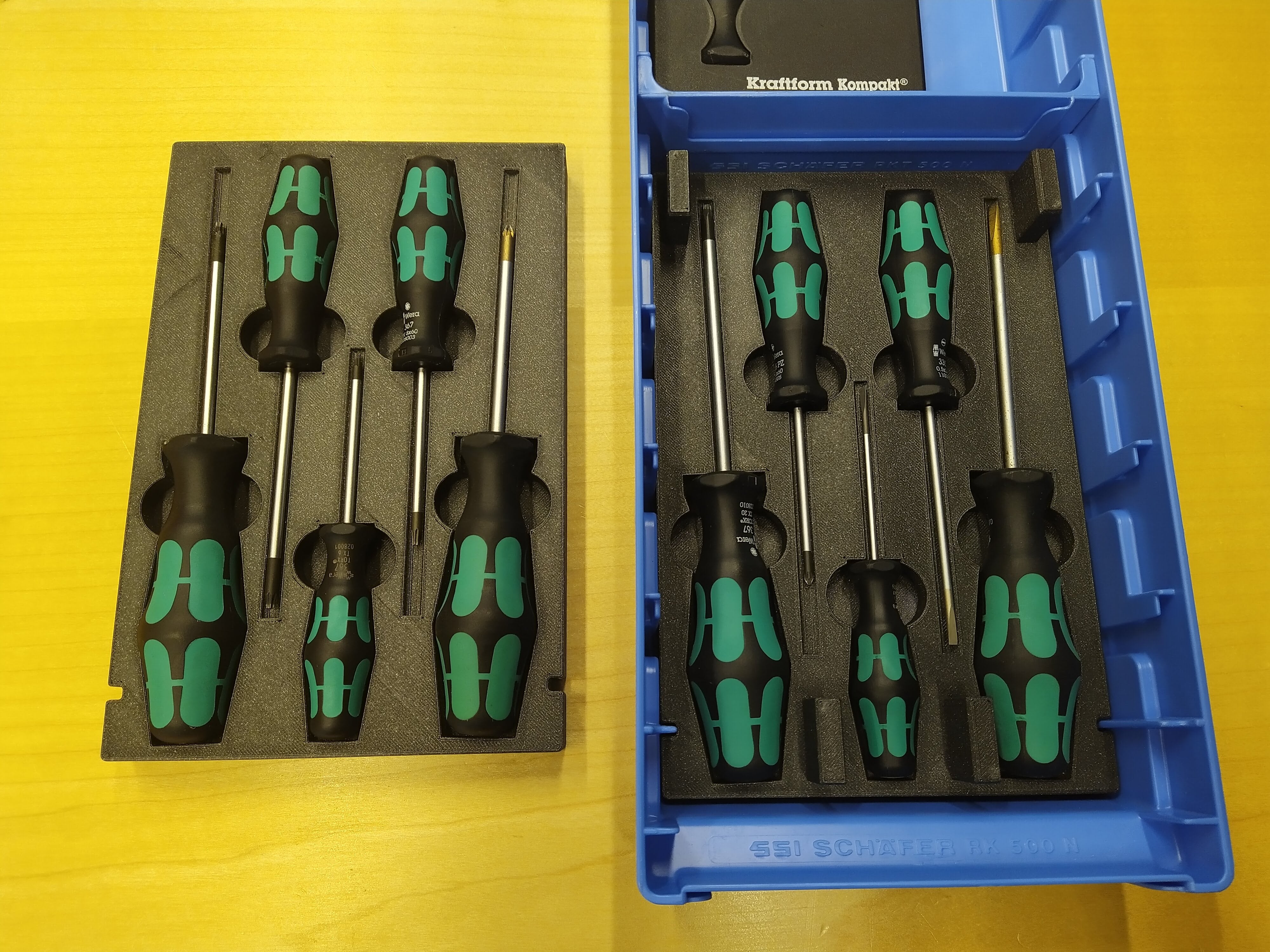 Stabelbar Skruetrækkerorganisator