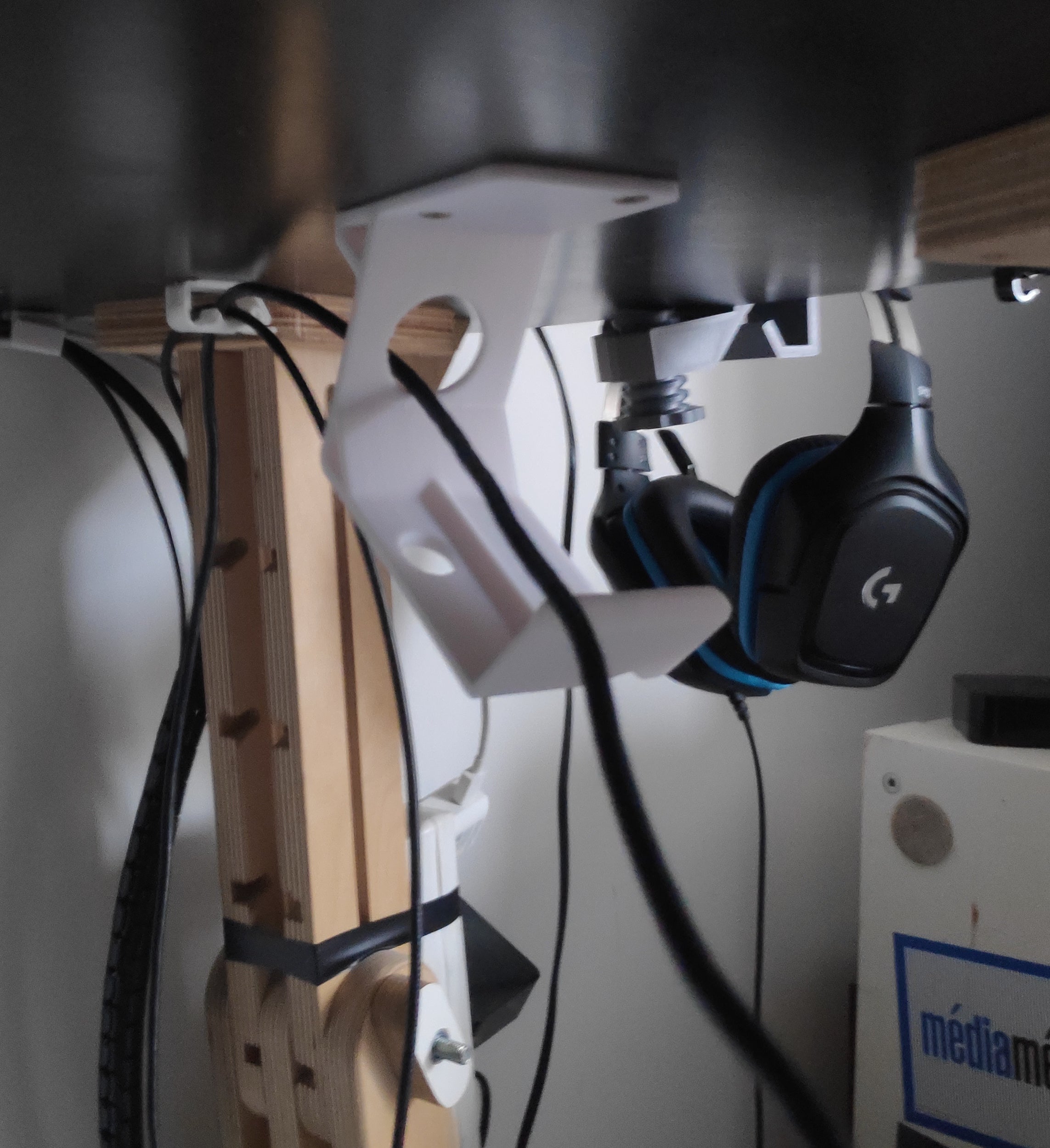 Xbox Controller Holder til Under Skrivebordet