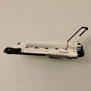 LEGO Discovery Space Shuttle Wandhalterung
