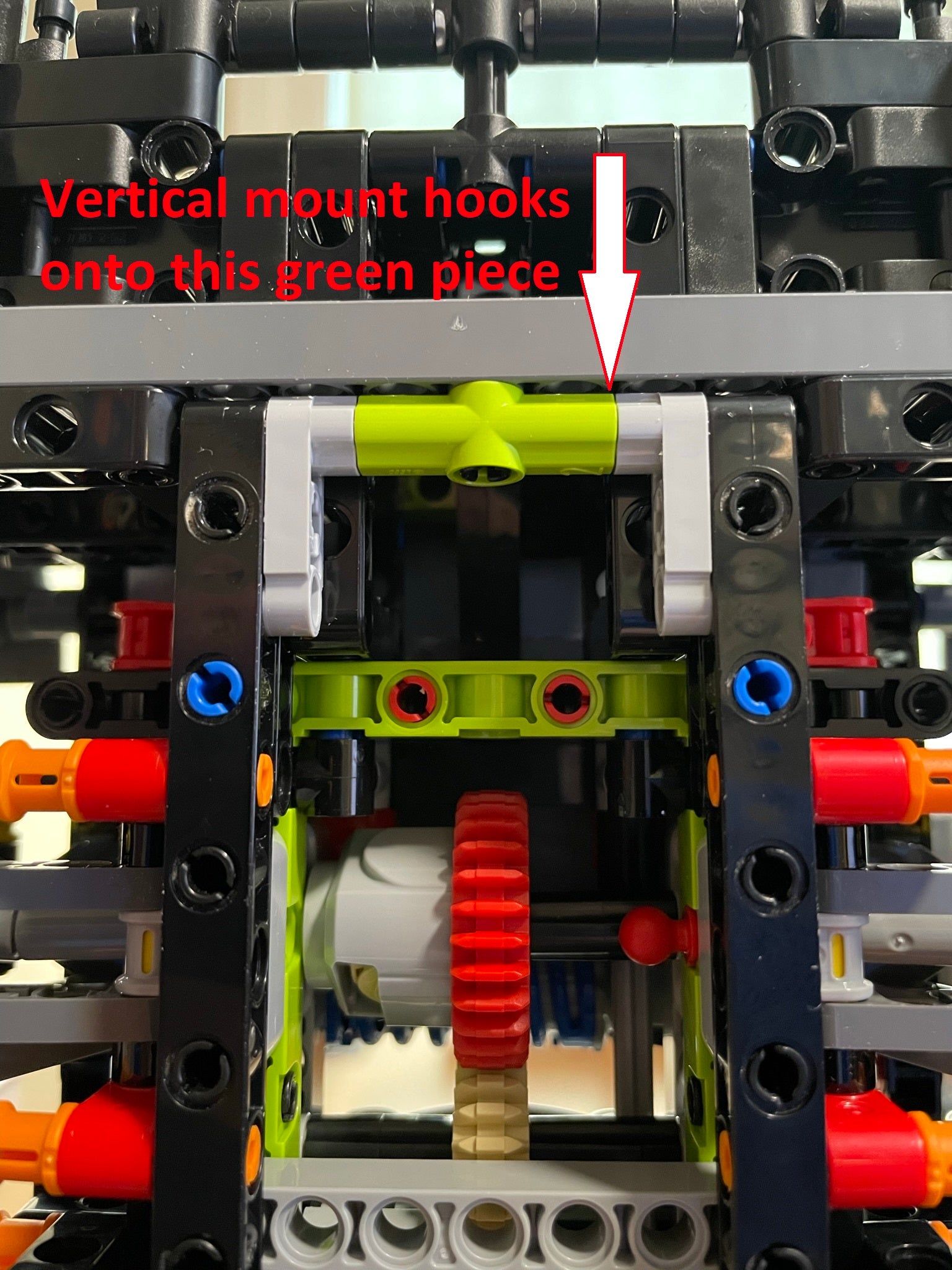 Vægbeslag til LEGO Peugeot 9X8 24H Le Mans Hybrid Hypercar 42156