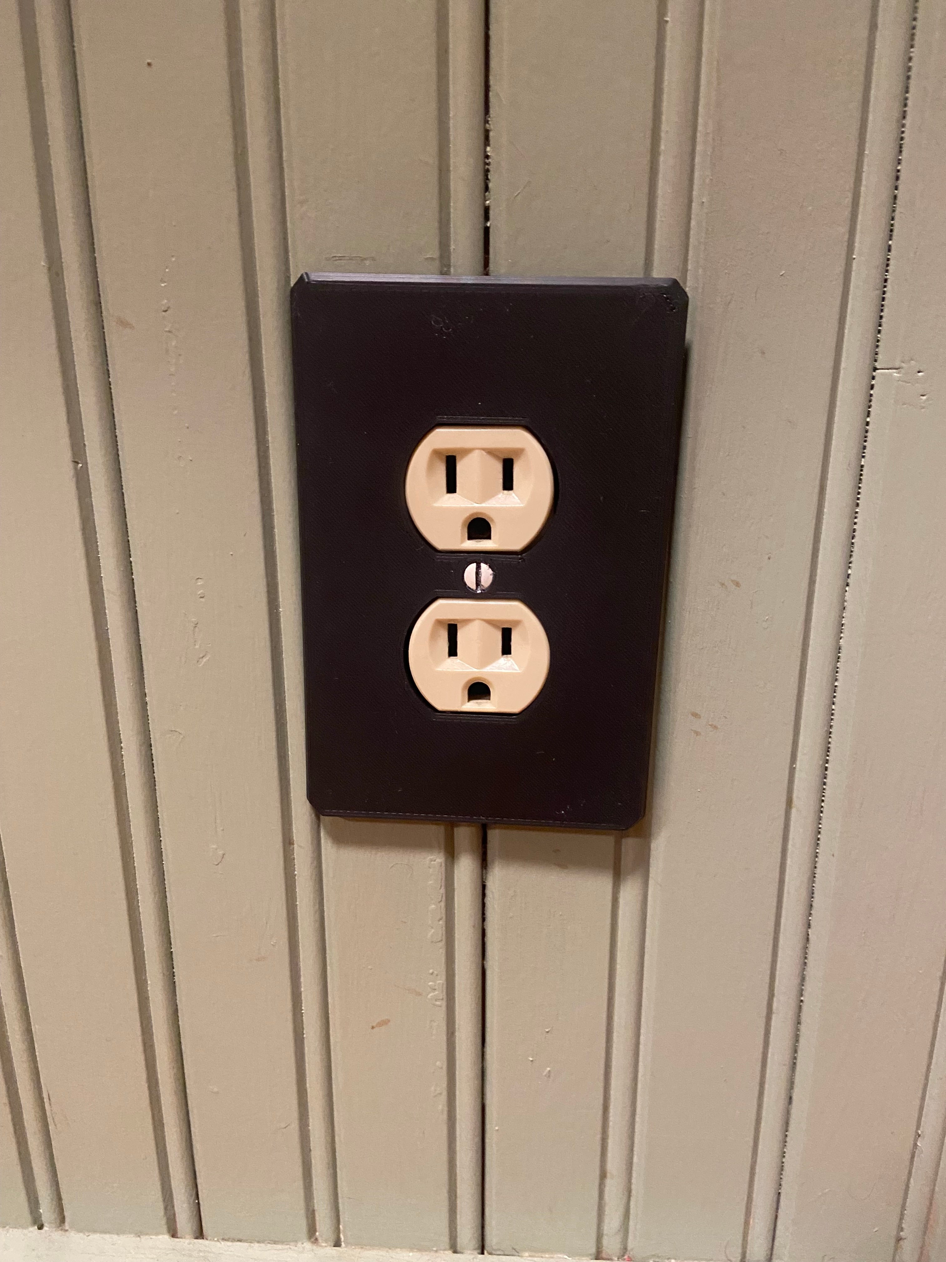Abdeckplatten für Lichtschalter, Steckdosen und FI-Schutzschalter