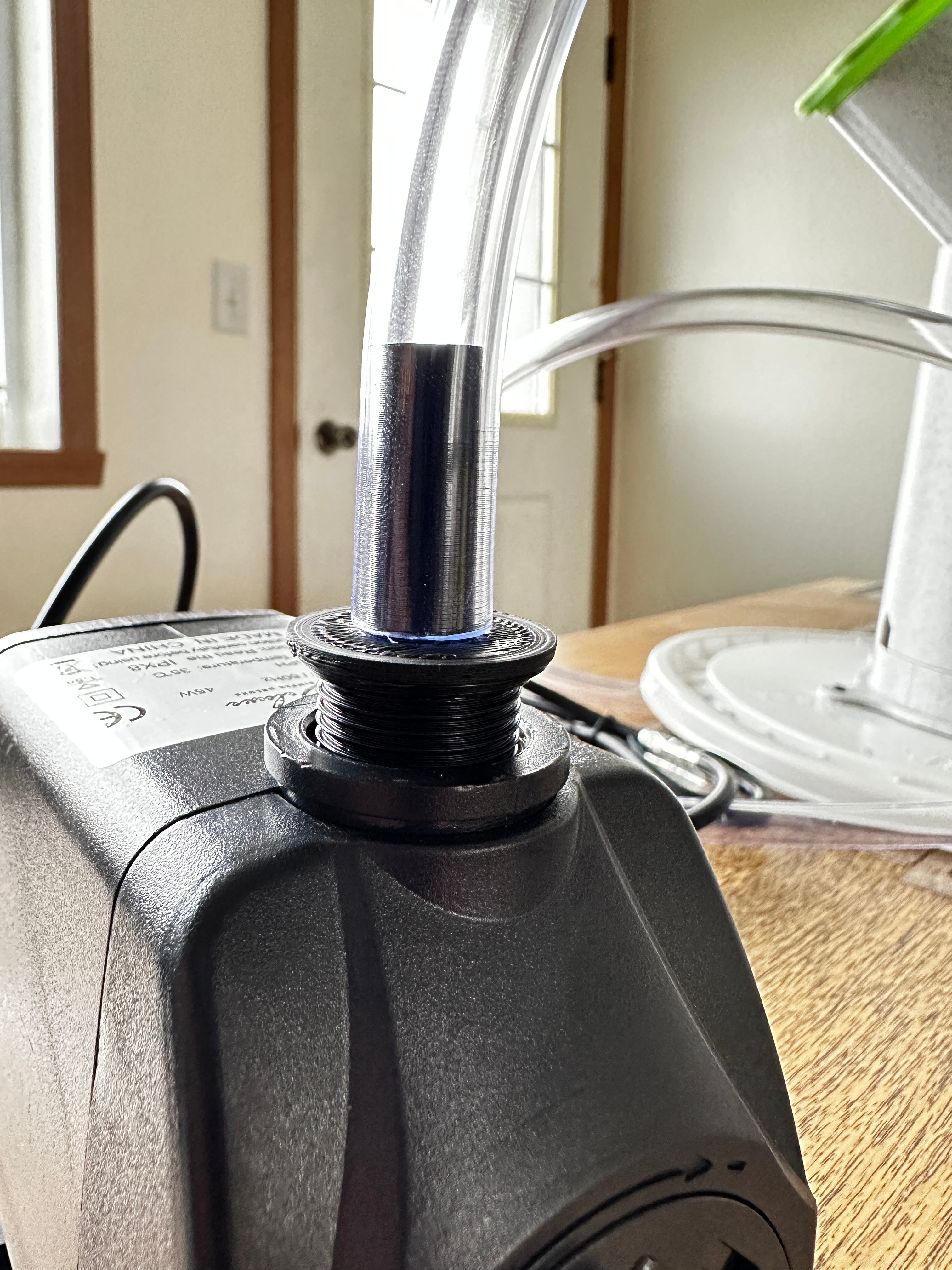Wasserpumpenanschluss für 3/8" ID-Schlauch