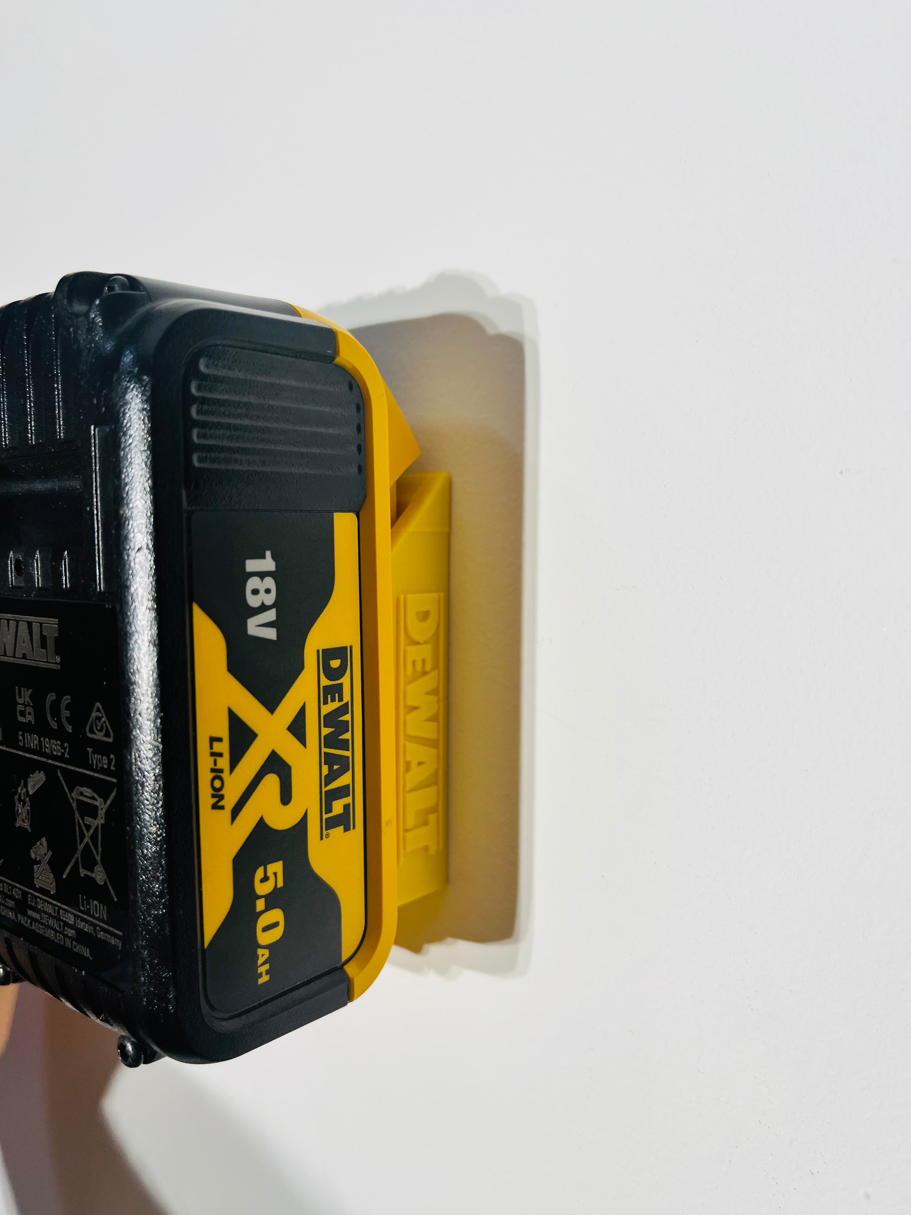 Duo DeWalt 18V Akkuhalter für Wand- und Deckenmontage