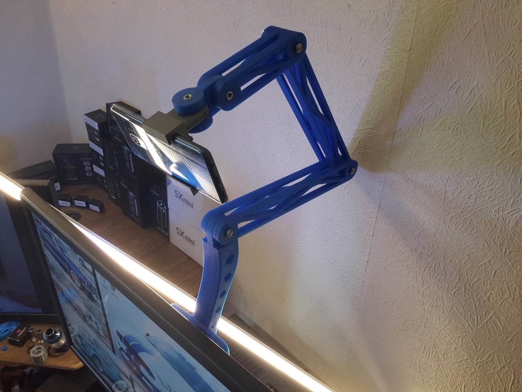 VESA-montierter Telefonhalter für PC-Monitor