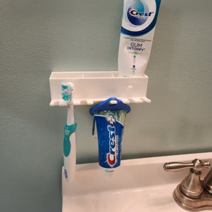 Zahnbürstenhalter zur Wandmontage – Badezimmer-Organizer