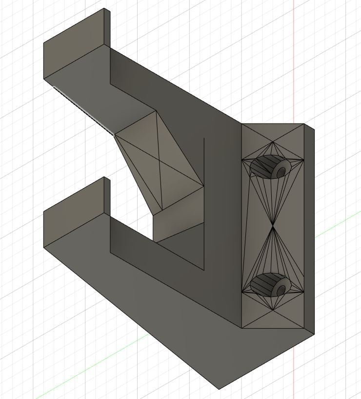 Vægmonteret Guitarophæng v2