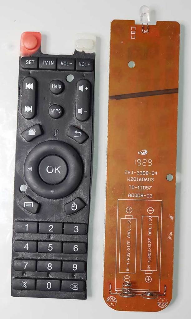 Ersatzfernbedienung für TV und IPTV