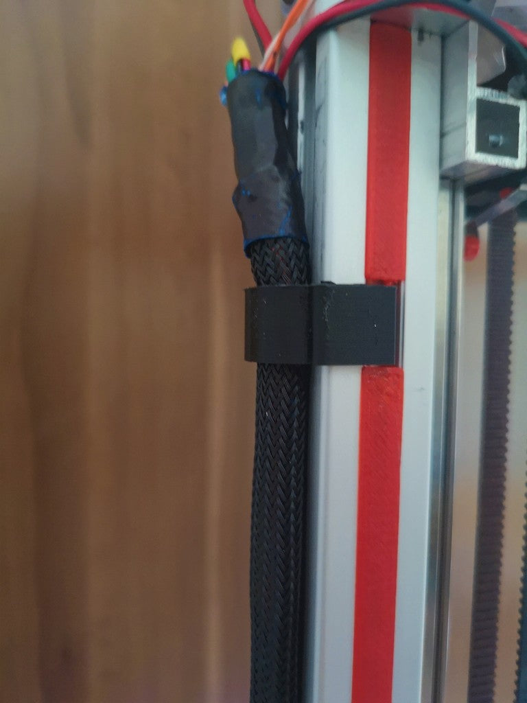Größere Kabelklemme für 2020 Extrusionsprofile