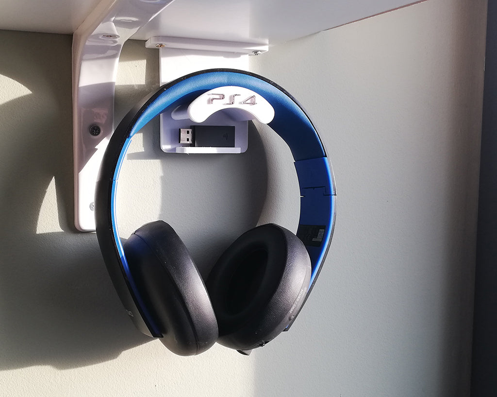 PS4-Kopfhörer-Unterregalhalterung