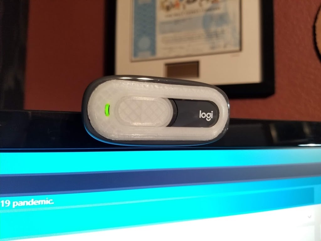 Schiebeschutz für die Logitech C270 Webcam