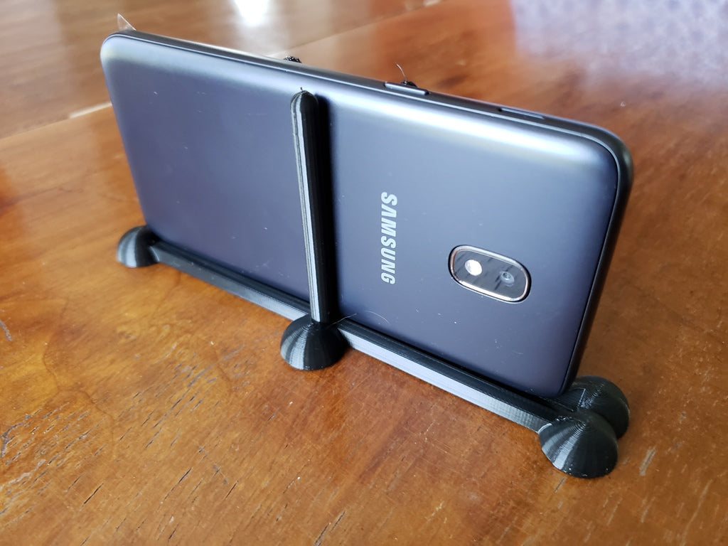 Minimalistischer Telefonständer für Samsung J3 Orbit mit kugelförmigen Beinen