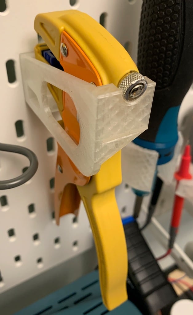 Abisolierzangenhalter für Ikea Skadis Stecktafel