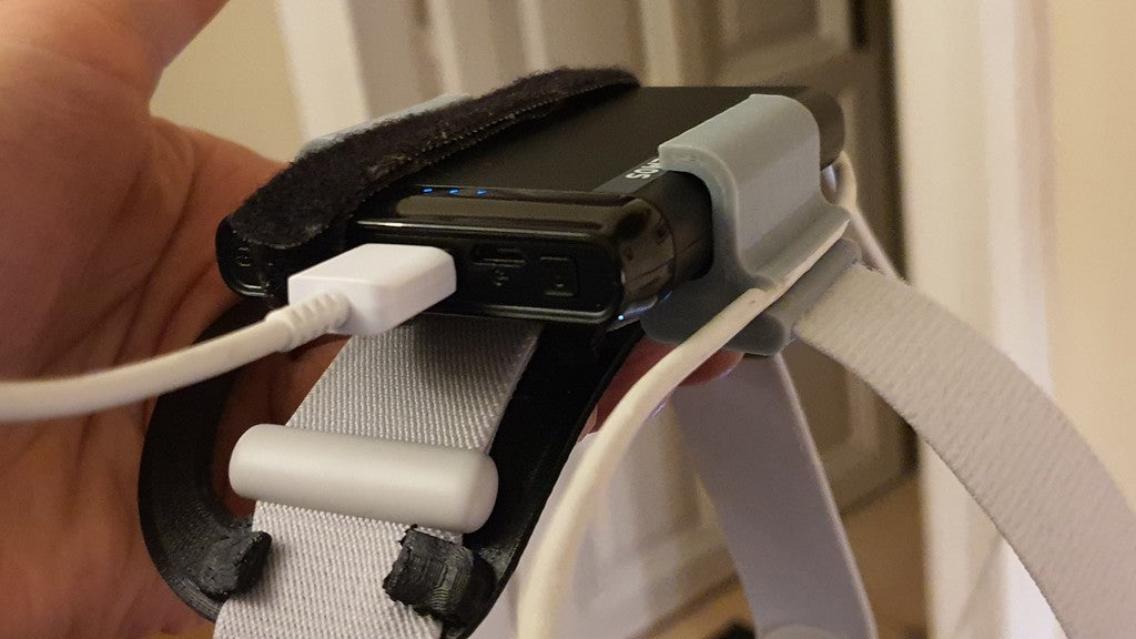 Batteriehalter für Oculus Quest 2 (Originalband und GomRVR Halo-Band)