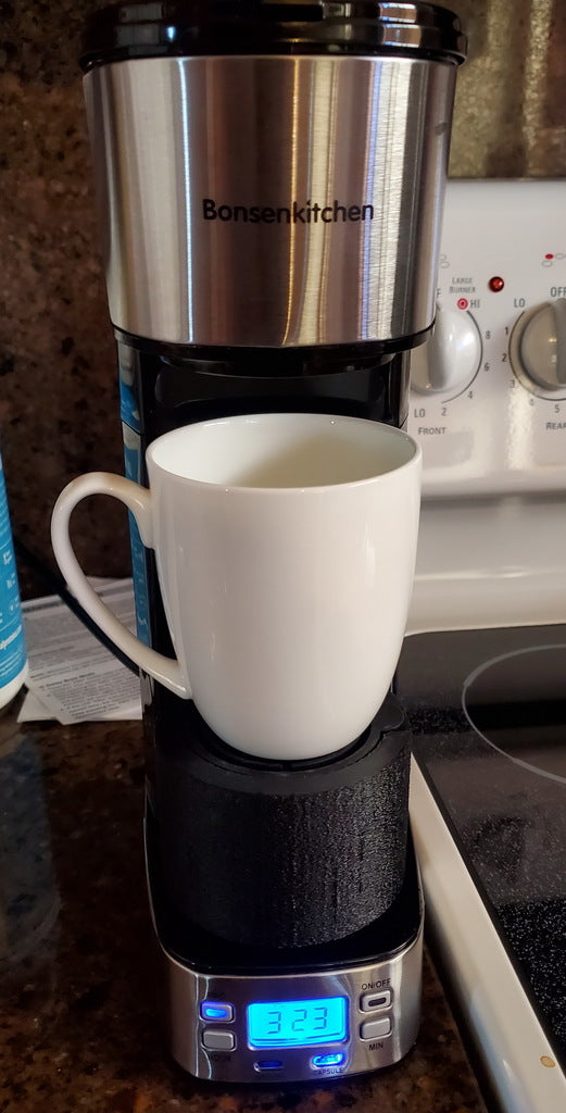 Bonsenkitchen Kaffeemaschinenerhöhung – Weniger Abfall