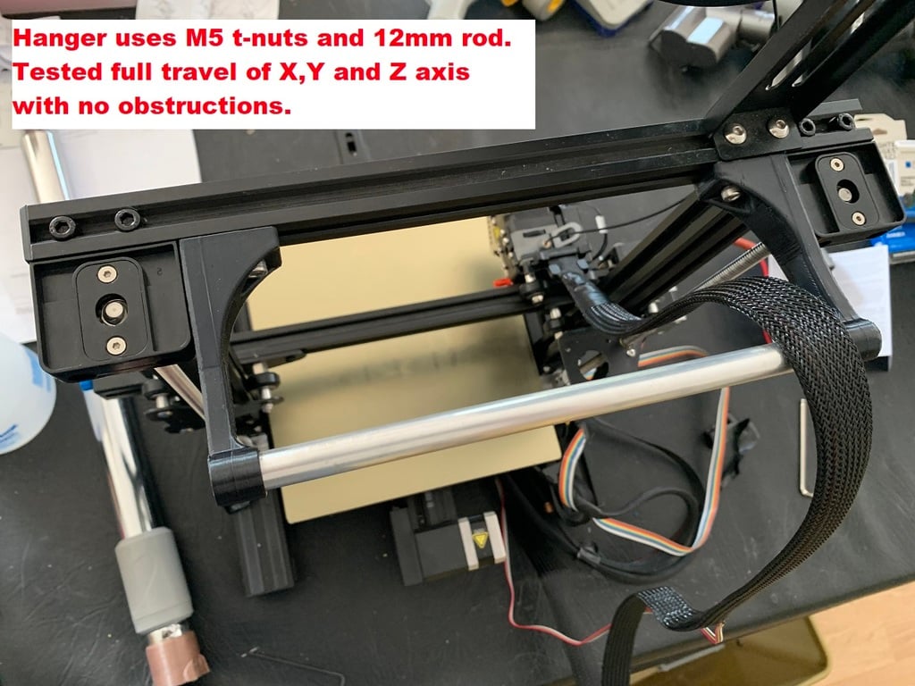 Ender 3 Sprite Extruder Kabelaufhänger
