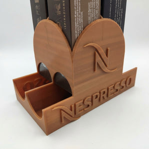Nespresso-Spender mit Kuppeldeckel zur Aufbewahrung von Kapseln