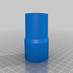 31 mm auf 34 mm Staubsaugeradapter