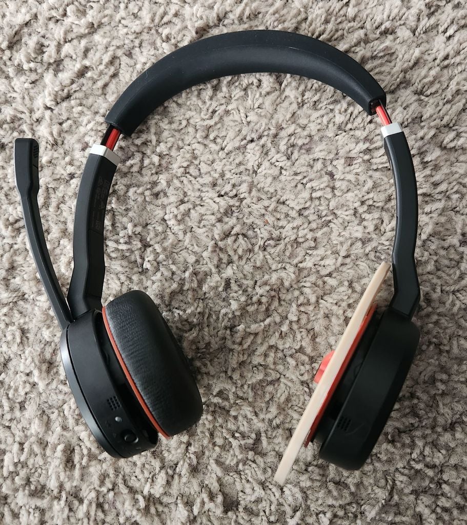 Jabra Evolve 75 Over-øret Adapter for Optimal Komfort