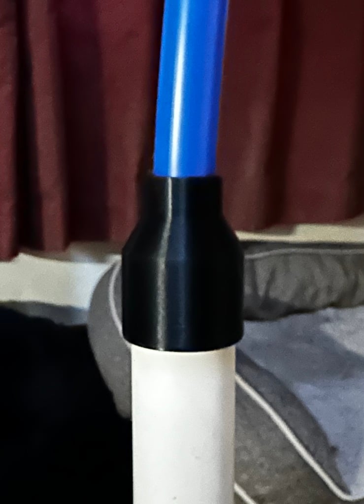 PVC Koblingsstykke: 1/2" til 3/4" Rørforbindelse