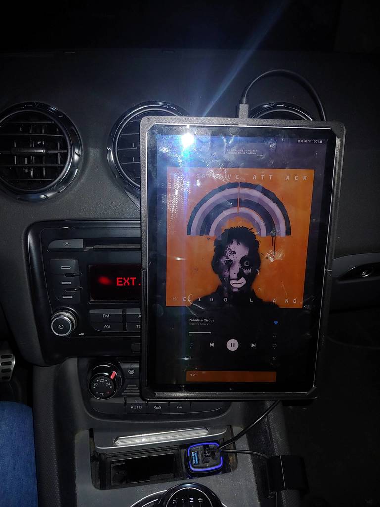 Tablet-Halterung für Audi TT Mk2 (8j) für Samsung Galaxy S6