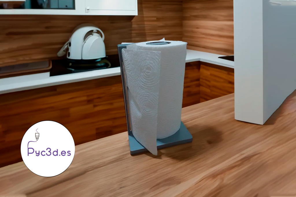 Køkkenrulleholder med Énhåndsbetjening og Moderne Design
