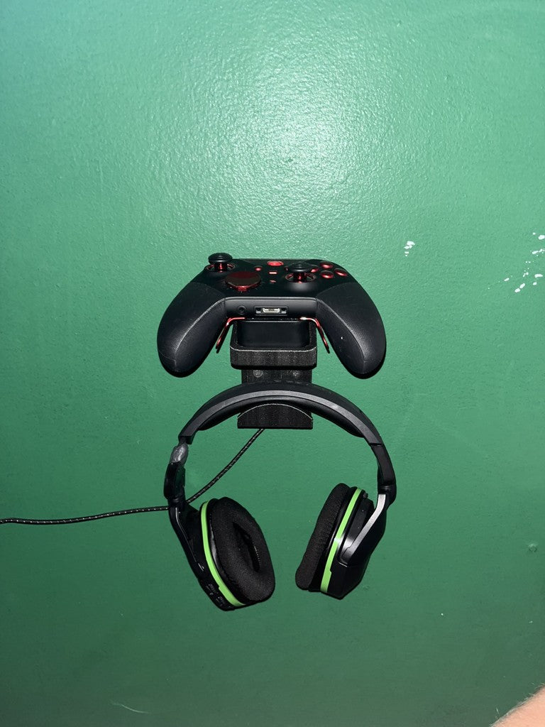 Wandhalterung für Xbox Elite Series 2 Controller, Ladegerät und Headset