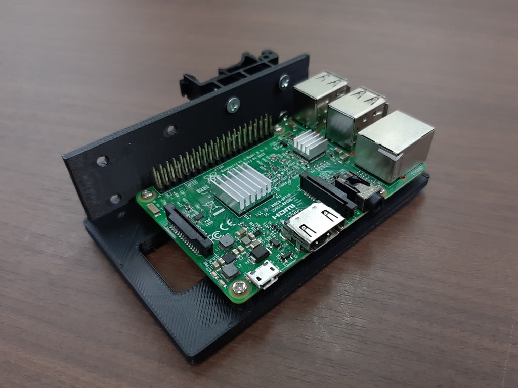 Raspberry Pi DIN-Schienenmontage