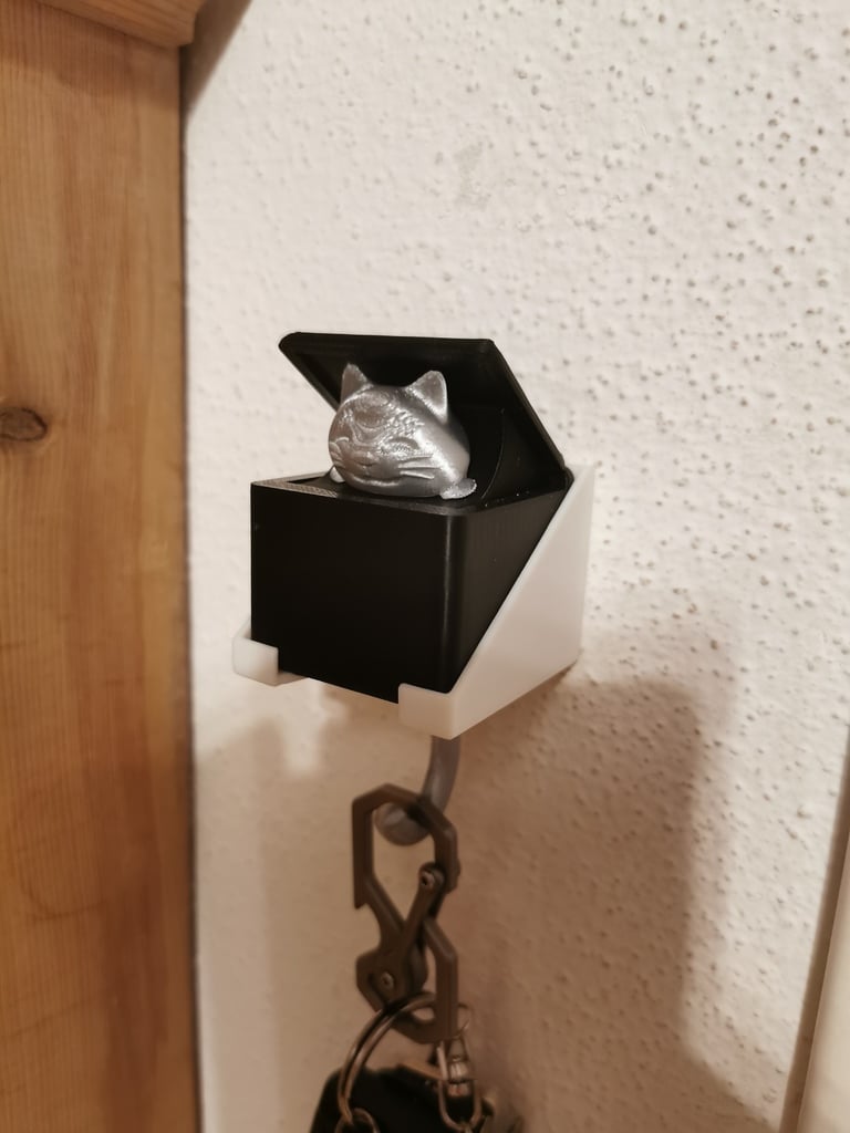 Wandhalterung für Katzenschlüsselhaken